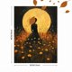 thumbnail image 3 of Qisvanset Framed Canvas Wall Art 12x16 Inch Moonlit Meadow Elegant Woman Romantic Canvas Art, 3 of 5