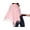 Pink, variant on Extra Large Thick Pashmina Shawl Wraps - Imitation Wool Soft Winter Warm Scarves Travel Blanket for Women