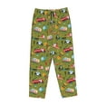 thumbnail image 4 of Naloa Transportation Prints Print Women’s Ultra-Soft Comfy Pajama Lounge Pants with Pockets & Drawstring, 4 of 8