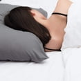 thumbnail image 5 of TuseyRxln Pillow 48x74 cm   Set of 2 Super Soft Microfiber, Anti moth and Hypoallergenic (Grey), 5 of 5