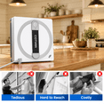 Window Cleaning Robot with Anti-Fall Safety System, Auto Spray for ...