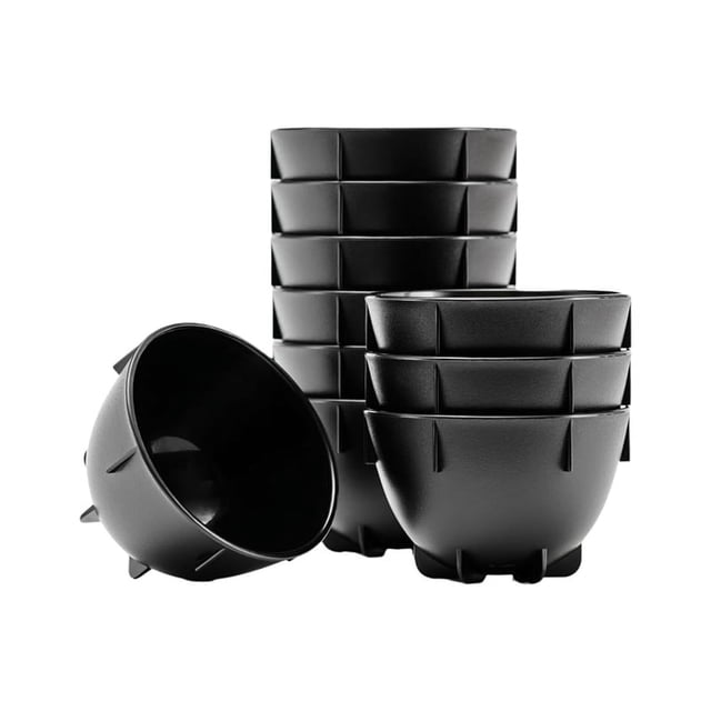 Tazones para de Café de 200 Ml para 12 G de Café Molido y 200 G de Agua Hirviendo, Tazones de Café Apilables para Entusiastas del Café, 12 Piezas