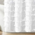 thumbnail image 4 of Lush Decor Rideau de Douche Avery, 72 par 72 Pouces, Blanc, 4 of 6
