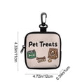 thumbnail image 3 of DAMAI Dog Training Treat Pounce, Pet Feed Snack Reward Pocket, Food Dispenser with Carabiner Dog Treat Bag, 3 of 7