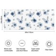 thumbnail image 3 of Pioneer Flower Floral Print Pattern Bathroom Rugs Mat, Non Slip Microfiber Bathroom Rug with Rubber Backing, Soft Mats for Bathroom Floor Tub Shower, 24"x60", 3 of 5