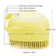 thumbnail image 3 of ZHAOCHENG Cepillo de baño para perros y gatos, cepillo de silicona para el cuidado del cabello, cepillo de limpieza con cerdas de masaje para cachorros de silicona, suave, 3 of 5