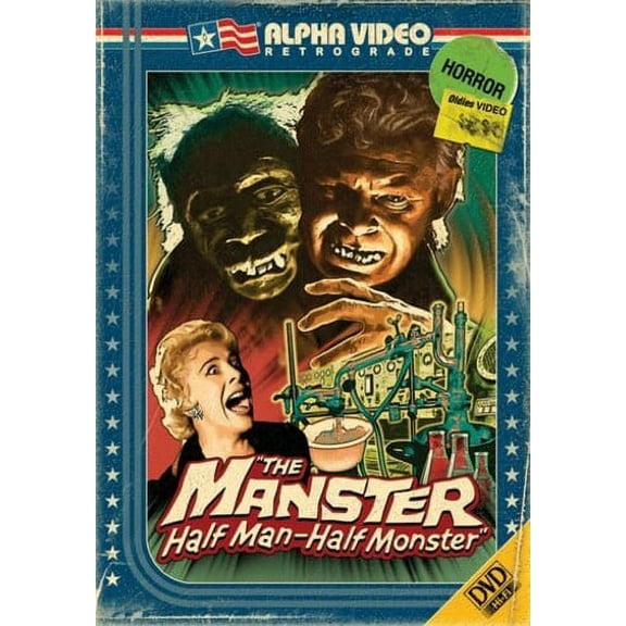 Manster (Alpha Video Retrograde) (DVD), Alpha Video, Horror
