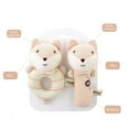 thumbnail image 3 of JJBNSH Sleeping Toys for 0 3 6 9 to 12 Months, Teething Rattle Toys, Infant Girl Boy Learning Toy, Newborn Baby Infant Soft Rattles Teether Hanging Toys, 3 of 4