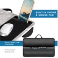 thumbnail image 4 of Lap Desk LapGear Home Office Pro White Marble para 15.6 pulgadas, 4 of 6