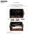 thumbnail image 2 of High Capacity Canvas Vintage Backpack - for School Travel 12-15", 2 of 6