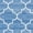 Blue, variant on Unique Loom Comfort Mat Collection - Trellis (2' x 3' Rectangle White Gray)