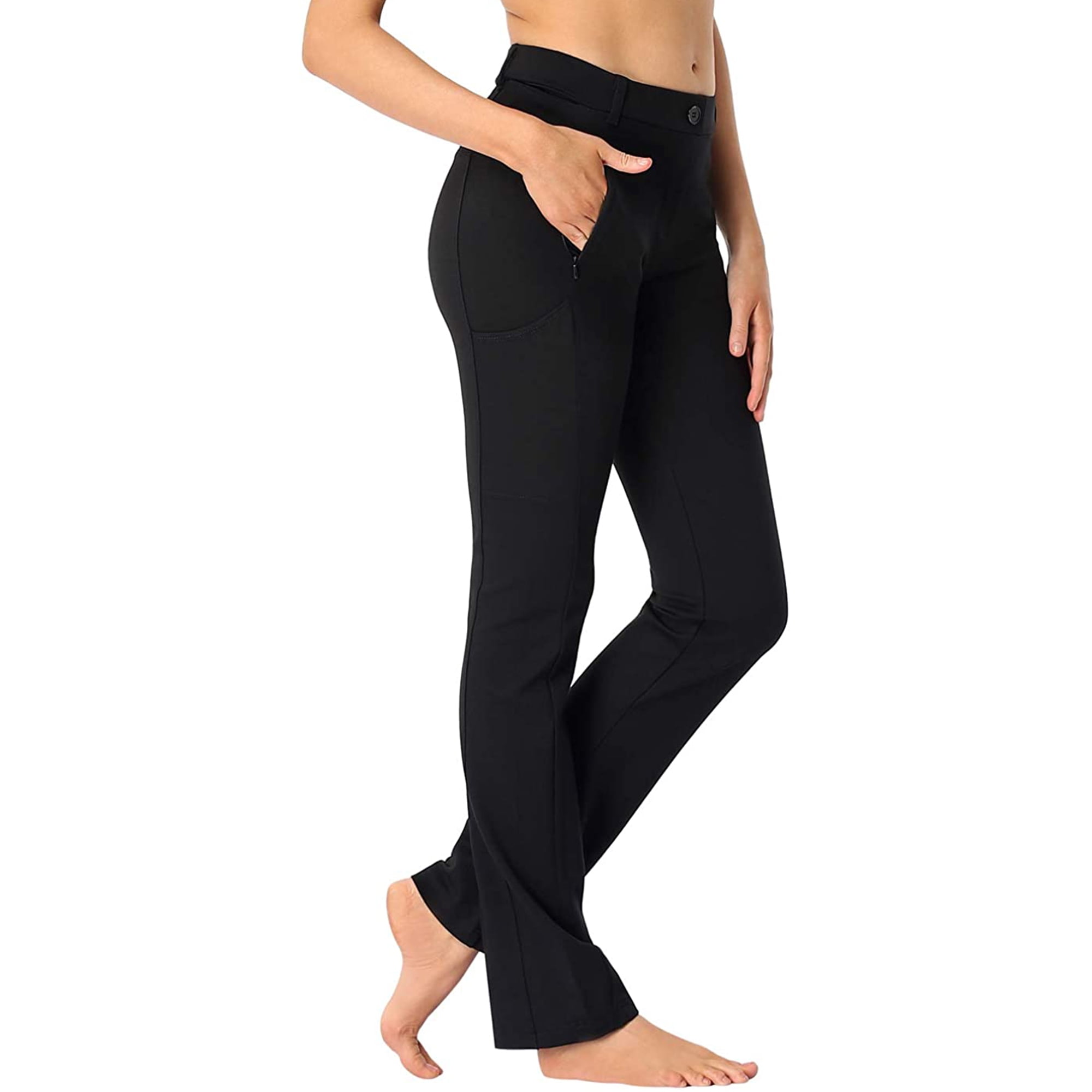 Black Yoga Work Pants
