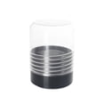 thumbnail image 2 of Caja de almacenamiento de brocas con divisor extraíble, impermeable, transparente, estuche de transporte para piezas pequeñas, organizador para camión redondo negro, 2 of 8