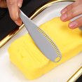 thumbnail image 5 of Cuchillo esparcidor de mantequilla Vhermosa acero inoxidable juego de 2, 5 of 5