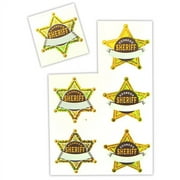 Kipp Brothers Assorted Roll of 100 Western Cowboy Stickers