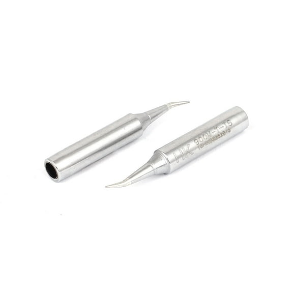900M-T-IS Rework Station Tool Pointy Curved Soldering Solder Iron Tip 2pcs