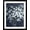Black Frame, variant on Art.com Fresh White Bouquet Indigo Crop Art Print by Danhui Nai, White Frame Wall Art, 32" x 40"