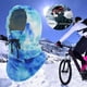 thumbnail image 2 of Balaclava Da - Mascarilla facial de invierno para clima frío - Ropa de nieve con capucha de forro polar grueso Azul, 2 of 8