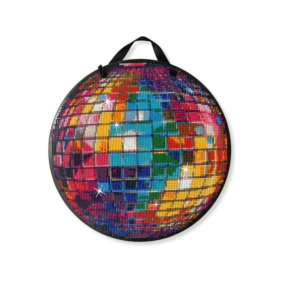 Diamond Art Painting Kit, Disco Ball Sign