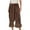 Coffee, variant on Women's Lace up Hollow Out Lace Pajamas with Comfortable Mid Length Pants Womens Pants Casual with Pockets Womens plus Sweatpants Pants for Women Work Casual with Pockets Stretchy Business