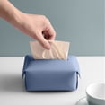 thumbnail image 2 of BE-TOOL Leather Tissue Storage Box Holder Organizer for Home/Office/Car Fashion Design 5 Color, 2 of 4
