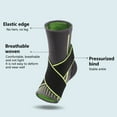 thumbnail image 6 of Ankle Brace Compression Support Sleeve for Injury Recovery, Joint Pain and More. Achilles Tendon Support, Plantar Fasciitis Foot Socks with Arch Support, Eases Swelling, 6 of 8