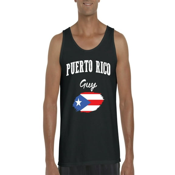 NIB - Men's Tank Top for Men - Puerto Rico Guy