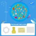 Meidong Splash Pad Sprinkler for Kids Toddlers 68" Splash Water Pad,Outdoor Swimming Pool Splash