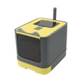 thumbnail image 4 of Caja de arena para gatos cerrada Strade Fareast Limited Bandeja multifuncional 44,5 x 34,5 x 36 cm amarillo, 4 of 8