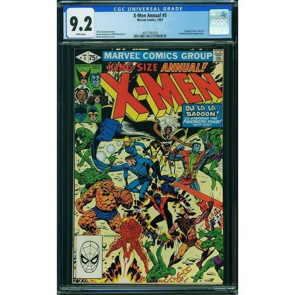 X-Men Annual #5 - CGC 9.2 Comic Book