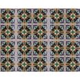 thumbnail image 2 of 4.2x4.2 Macotera Talavera Mexican Tile, Set of 9 pcs, 2 of 2