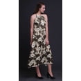 thumbnail image 2 of Bimba Robe de Plage Teinture sur Nœuds pour Femmes, Imprimée, Dos Nu, Longue, à Col Licou, Rayondress - X-Grand, 2 of 6