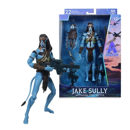 Avatar: Fire and Ash Jake Sully (Metkayina Final Battle) 7" Action Figure Collector Edition - McFarlane Toys