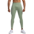 thumbnail image 2 of Pantalones de fitness para hombre, de secado rápido, negros, mallas deportivas para entrenamiento, running, yoga, mallas de verano, 2 of 5