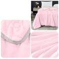 thumbnail image 4 of Qholemyo Cooling Comforter Solid Color Cotton Comforter Thin Quilt Summer Bedding Skin Friendly Washable Breathable Air Quilt, 4 of 6