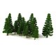thumbnail image 1 of Modelo de árbol 16x para Construcción de Arquitectura de Diorama Ferroviario RR 6cm-12cm Yotijar Paisaje del tren, 1 of 8