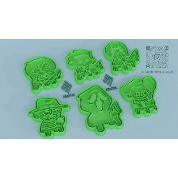Cookie Cutters Horror Films Halloween Set Of 6