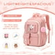 thumbnail image 5 of Mochila PIG PIG GIRL Kids para niñas escolares de 6 a 14 años, color rosa, 5 of 8