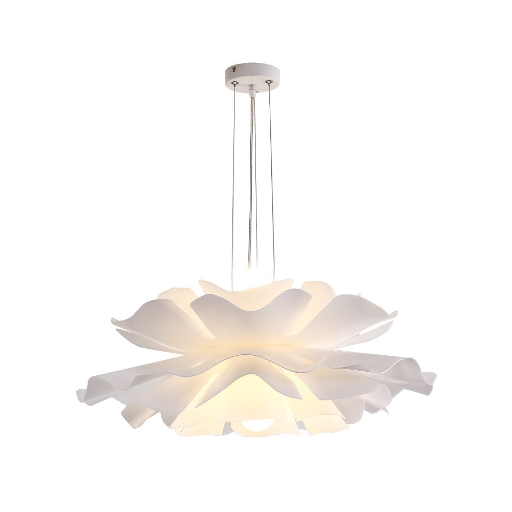 Arturesthome Nordic Simple White Flower Shape Ceiling Light