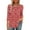 A02-Multicolor, variant on ZVAVZ Womens Tops Dressy,Women's Floral Print Tunic Tees Tops 3/4 Sleeve O Neck Blouse Casual Pleated Curved Hem Tops for Women Deals of Today Prime Multicolor XL