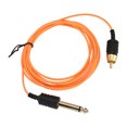 thumbnail image 1 of Cable de clip para tatuaje, 5.9 pies RCA Clip para tatuaje Fuente de alimentación para tatuaje Cable RCA Interfaz RCA Línea de tatuaje Claridad notable, 1 of 8