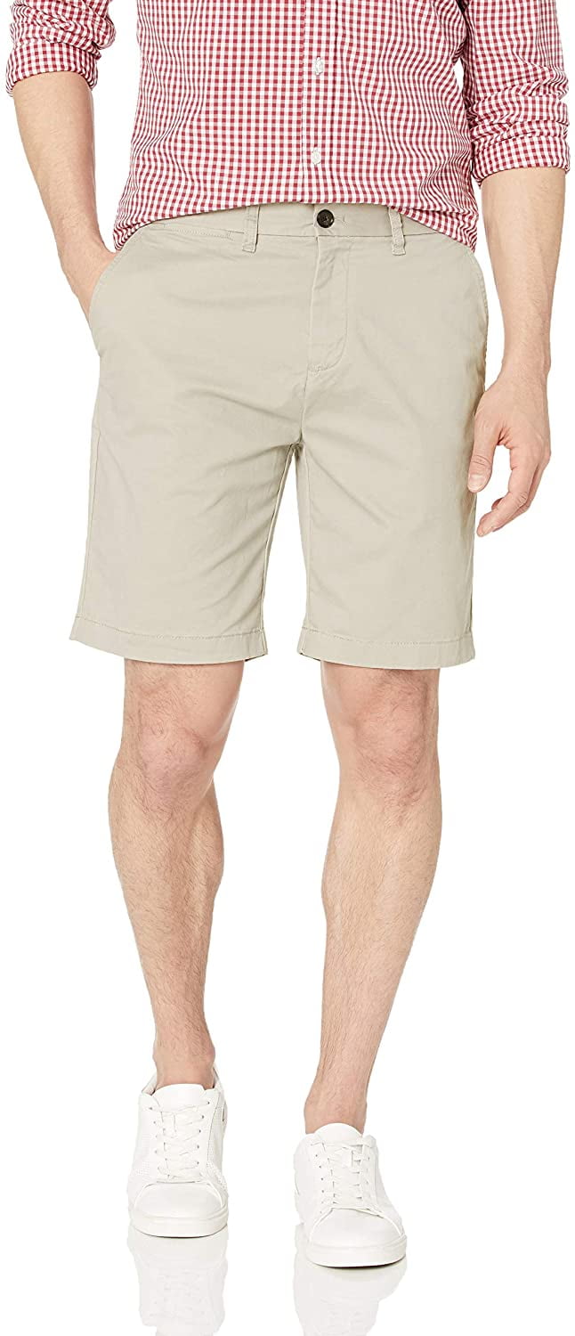 tommy hilfiger men's khaki shorts