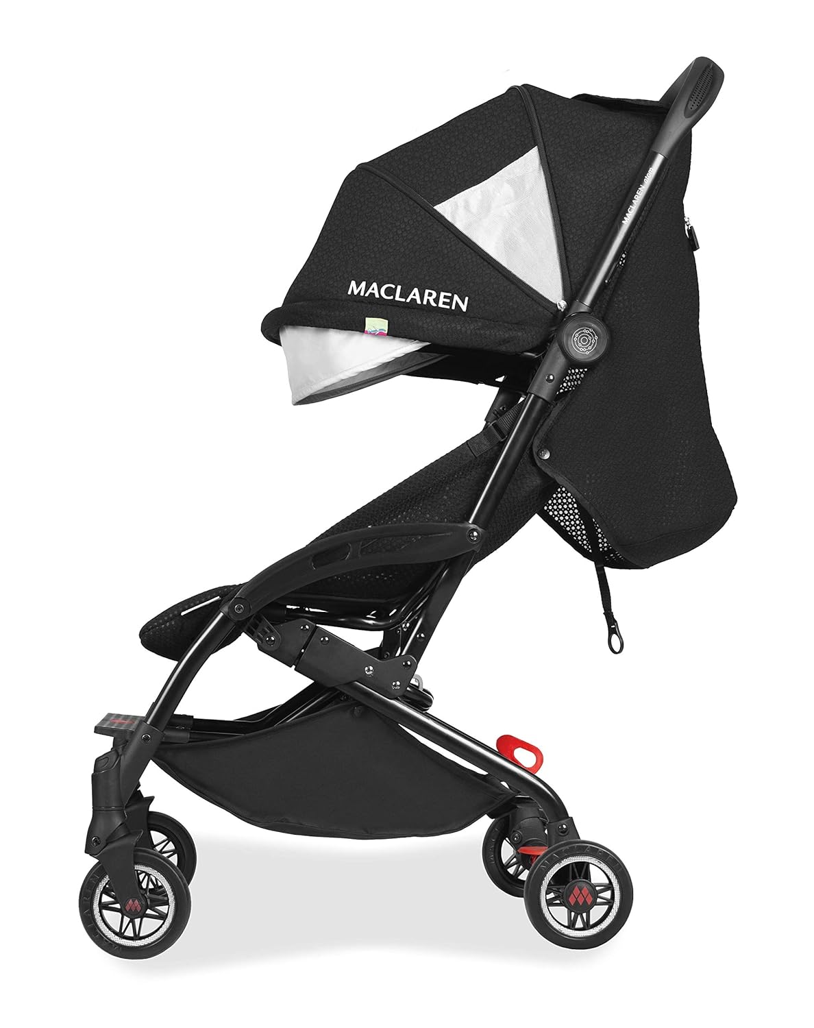 Maclaren Atom Style Set Travel System- Super Lightweight, Ultra-Compact Stroller, Fits On Airplane's Overhead Storage. Car Seat Compatible. Loaded with Accessories. Multi-Position Reclining Seat - image 4 of 6