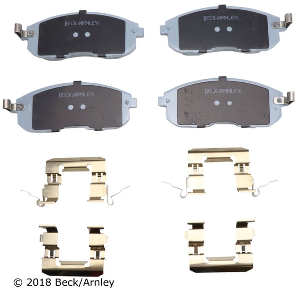 BeckArnley 085-6640 Premium Asm Pads W / Hardware