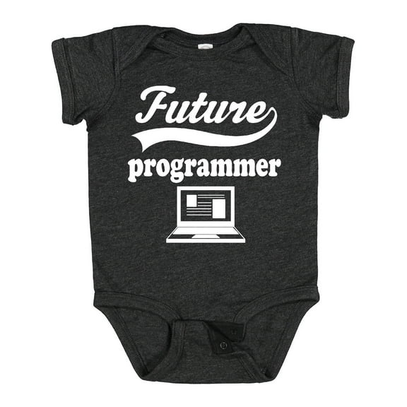 Inktastic Future Computer Programmer Shirt Childs Job Boys or Girls Baby Bodysuit