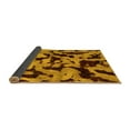 thumbnail image 2 of Ahgly Company Indoor Rectangle Oriental Yellow Modern Area Rugs, 4' x 6', 2 of 4
