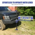 thumbnail image 6 of Luku 33"/48"/60" Utility High Lift Farm Jack, 3 Ton/6600 Lbs Capacity Ratcheting Off Road Utility Farm Jack, Heavy-Duty Farm Jack for Tractor, Truck, SUV, Bumper Lift, 6 of 9