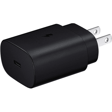 Adaptive Fast Charger 25W USB-C Super Fast Charging Wall Charger for Play 4T (USB-C Cable is NOT included) - Black (US Version With Warranty)