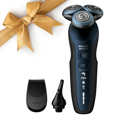 Philips Norelco Electric Shaver 6850 ($10 Coupon Eligible) with Precision Trimmer and Nose Trimmer Attachment, S6850/85