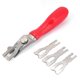 thumbnail image 1 of Pvc Vinyl Floor Welding Skiving Kit Floor Trimming Tool 3 Blades p20241126695, 1 of 5